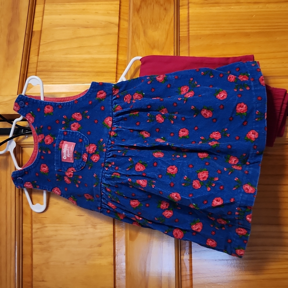 Dress with leggings